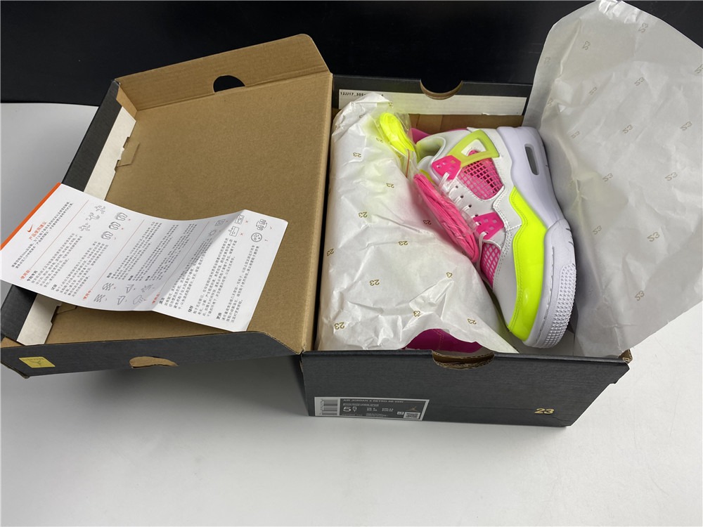 Air Jordan 4 GS "Lemon Venom"